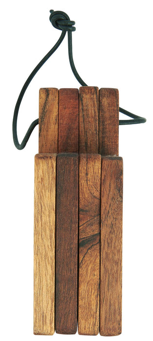 Ib Laursen - mini skærebrætter (Sæt med 4 stk) olieret akacietræ