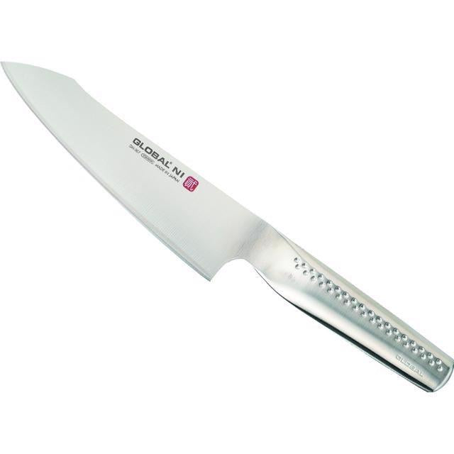 Global - GN-007 Santoku kniv stål, 18 cm.