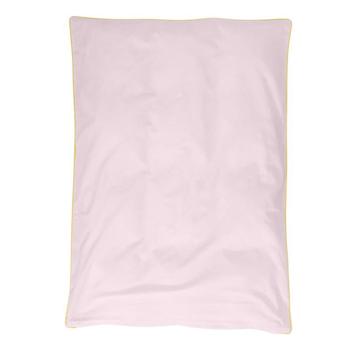 Bloominville - Voksen sengetøj hvid/gul m/ mus