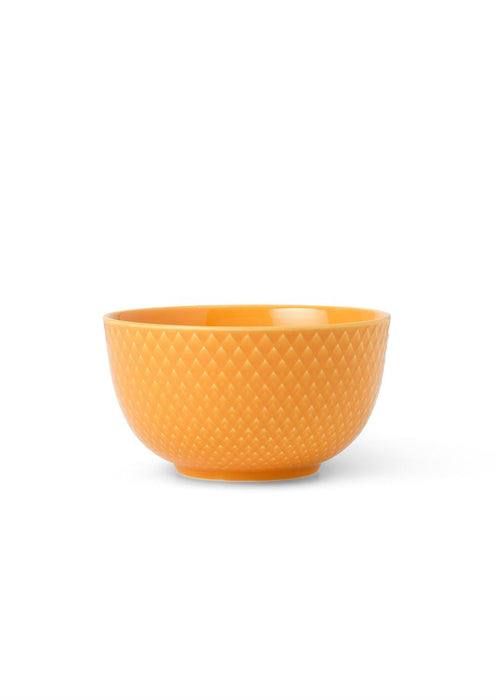 Lyngby - Rhombe Color Skål Ø11 cm gul porcelæn