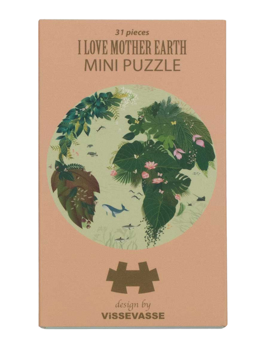 Vissevasse - I love mother earth, mini puzzle