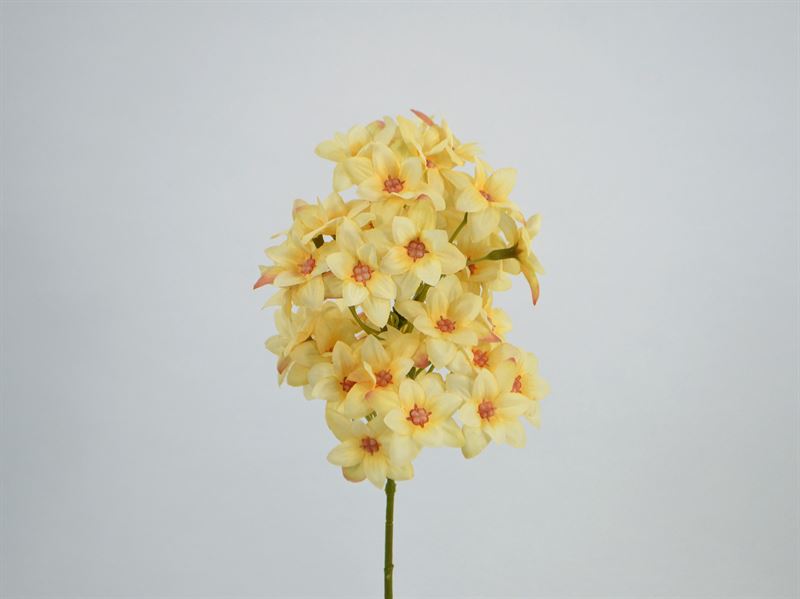 Kunstig blomster stilk m/små blomster 35cm cream 2814-01