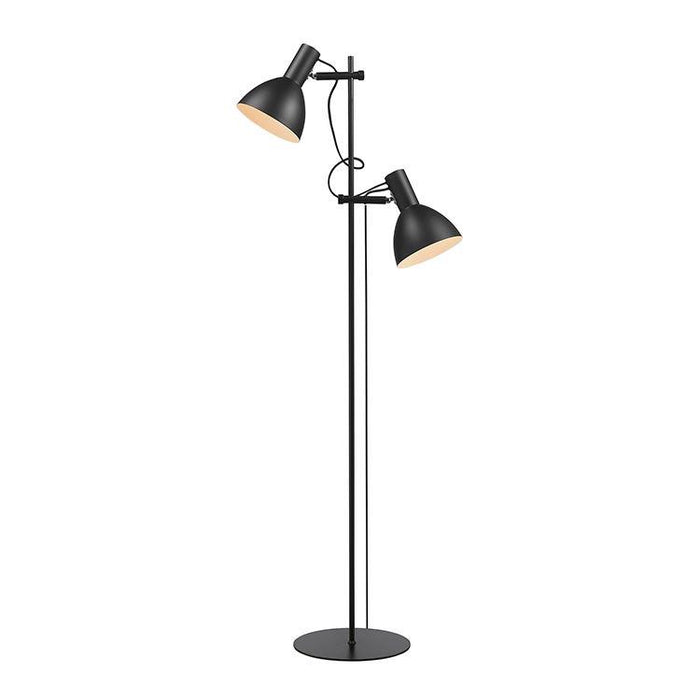 Halo Design - Baltimore gulvlampe m/2 lamper sort