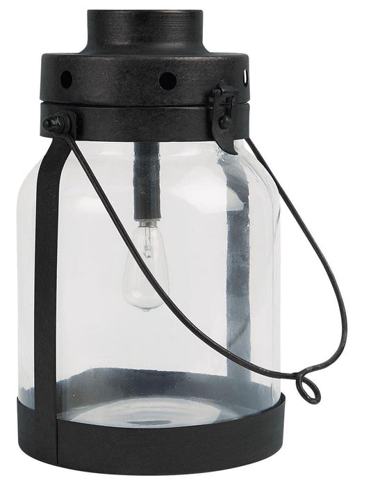 Ib Laursen - LED lanterne m/metalbund H. 26,5cm
