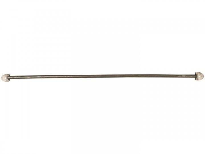 Chic Antique - knagerække, messing L: 80cm