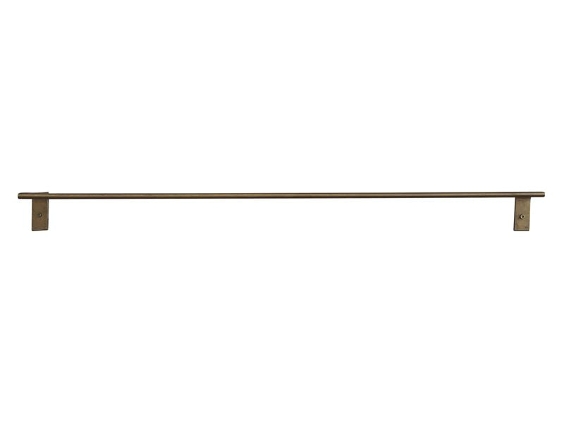 Chic Antique - knagerække, messing L: 84cm