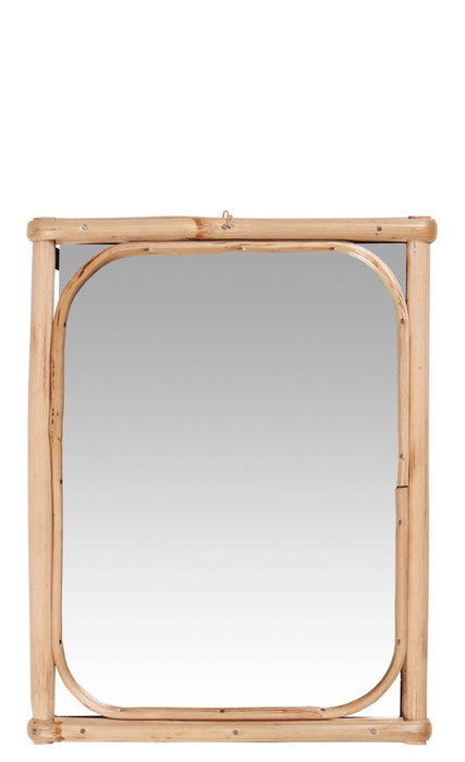 Ib Laursen - spejl med bambuskant