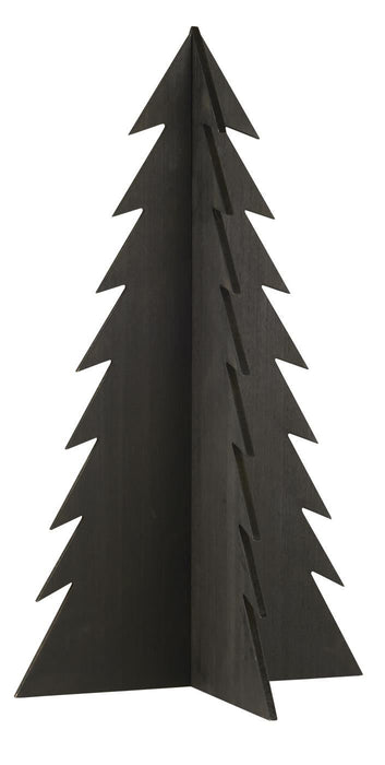 Ib Laursen - Stående juletræ, sort H: 90cm
