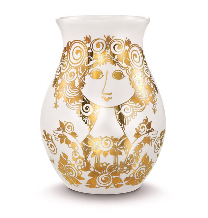 Bjørn Wiinblad - Rosalinde vase Guld 26 cm.