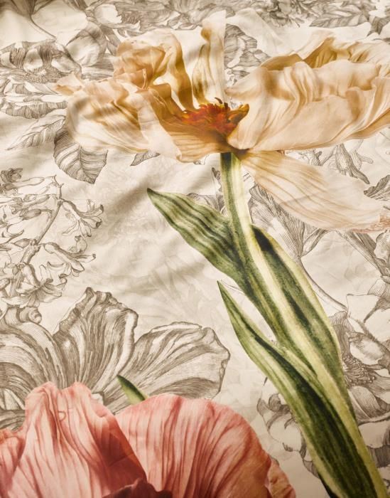 Essenza - Annabel, vanilla sengetøj, 140 x 200