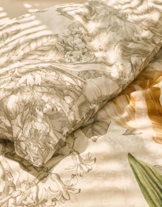 Essenza - Annabel, vanilla sengetøj, 140 x 200