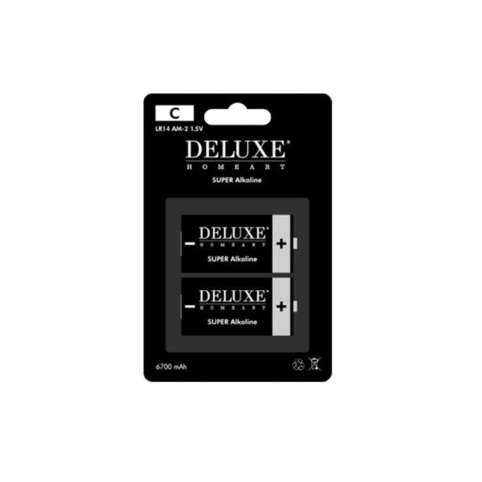 Homeart Deluxe - C batterier til LED lys