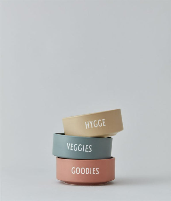 Design Letters - Snackbowl, veggies