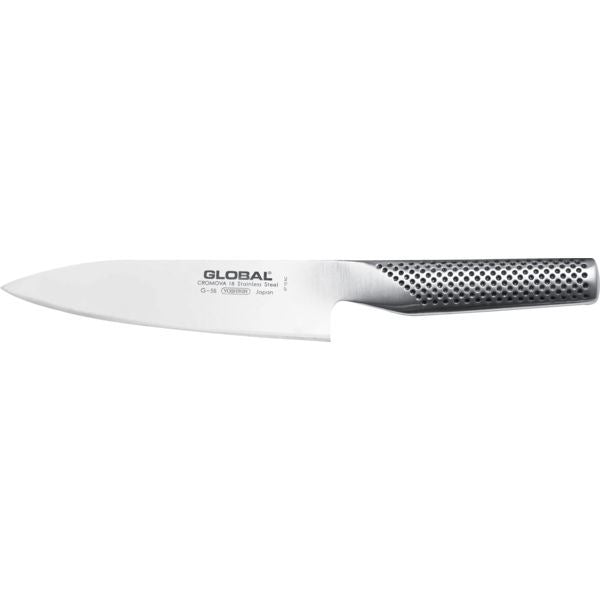 Global - G-58 Kokkekniv, spids stål 16cm