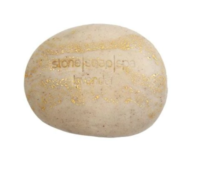 Stone Soap Spa - Sæbe, lavendel med guld