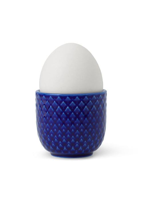 Lyngby - Rhombe color æggebæger blå