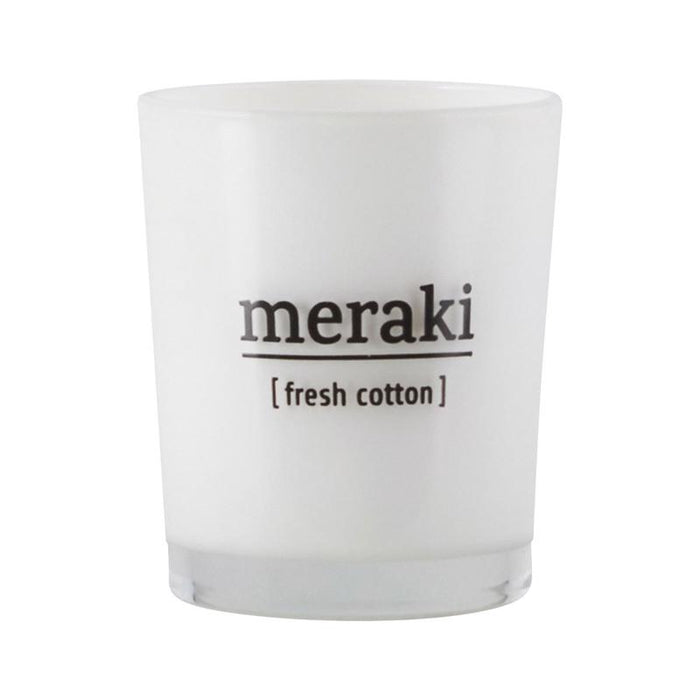 Meraki - duftlys, fresh cotton, lille