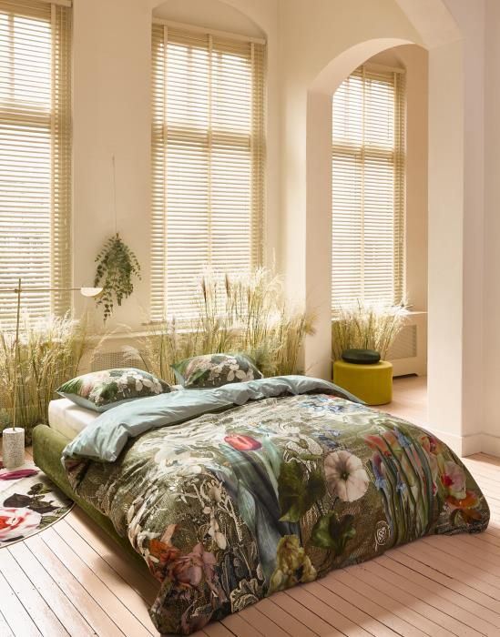Essenza - Nadia, grønt sengetøj, 140 x 200