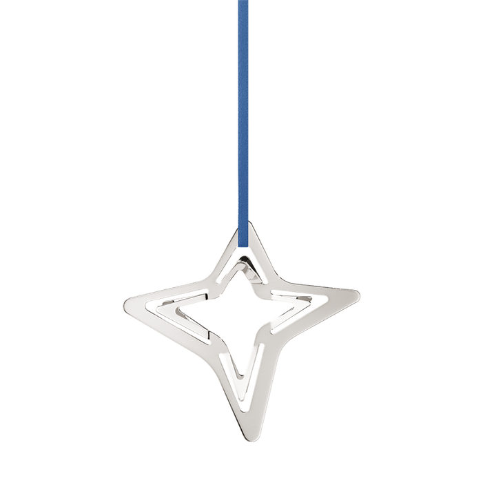 Georg Jensen - 2021 Ornament, firetakket stjerne, sølv