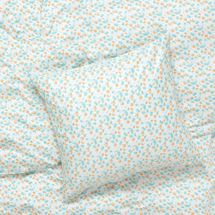JUNA - Pleasantly sengesæt, mint 140 x 220 cm