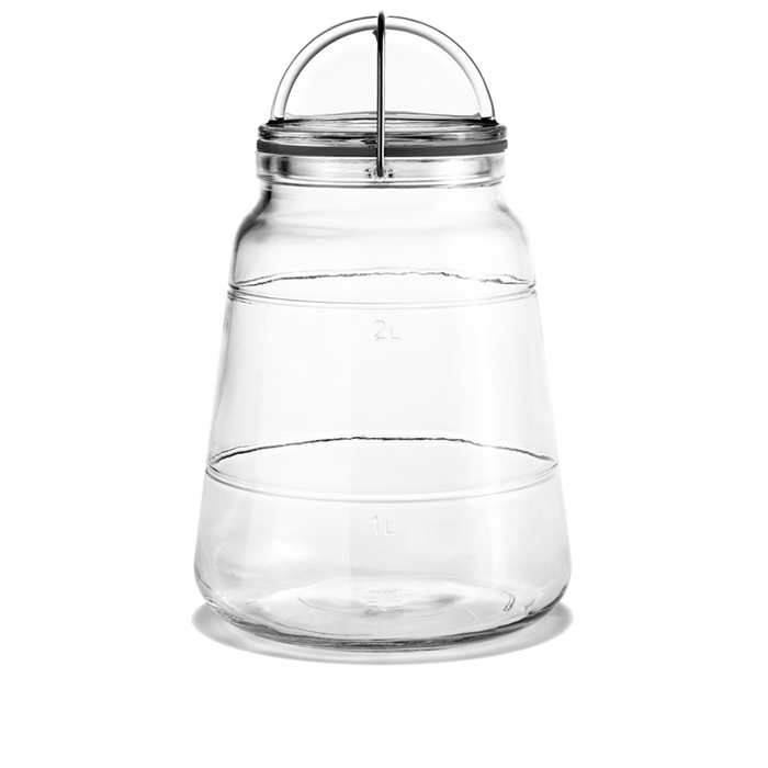 Holmegaard - Scala opbevaringsglas klar, 2 L.