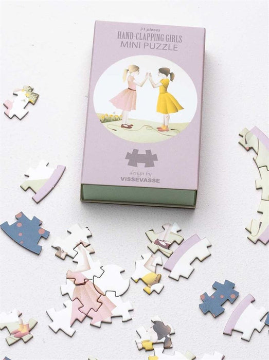 Vissevasse - Handclapping Girls, mini puzzle