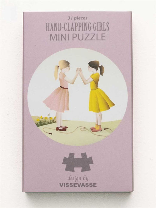 Vissevasse - Handclapping Girls, mini puzzle